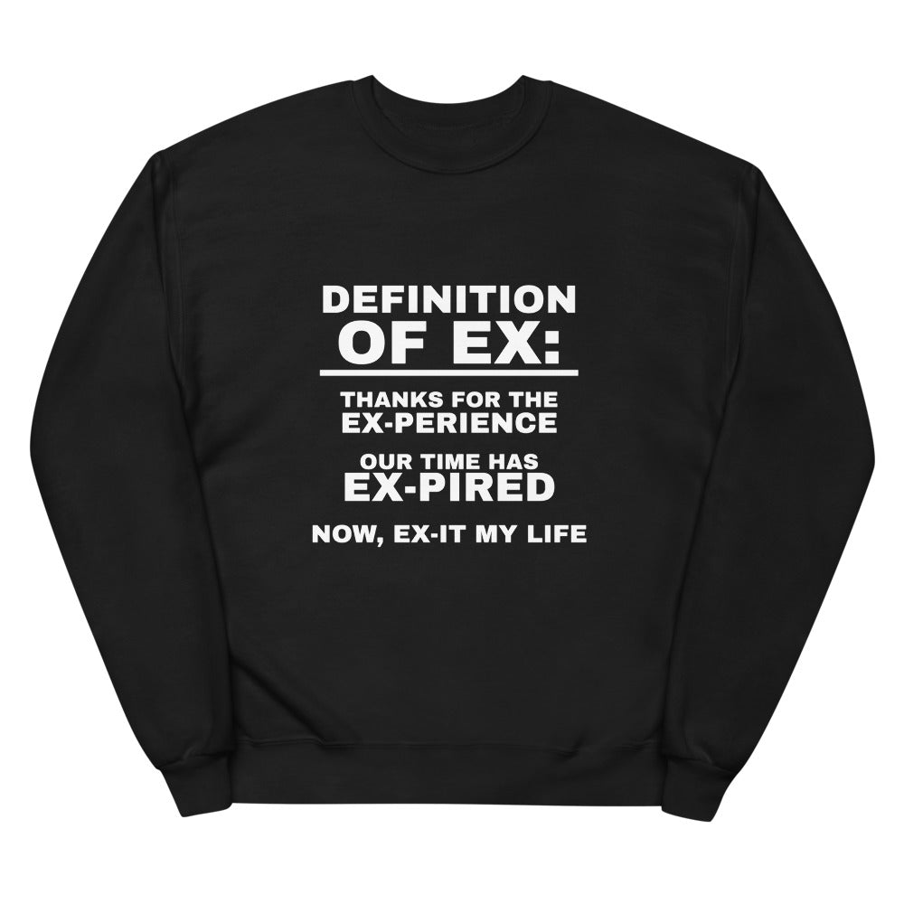 Unisex fleece sweatshirt