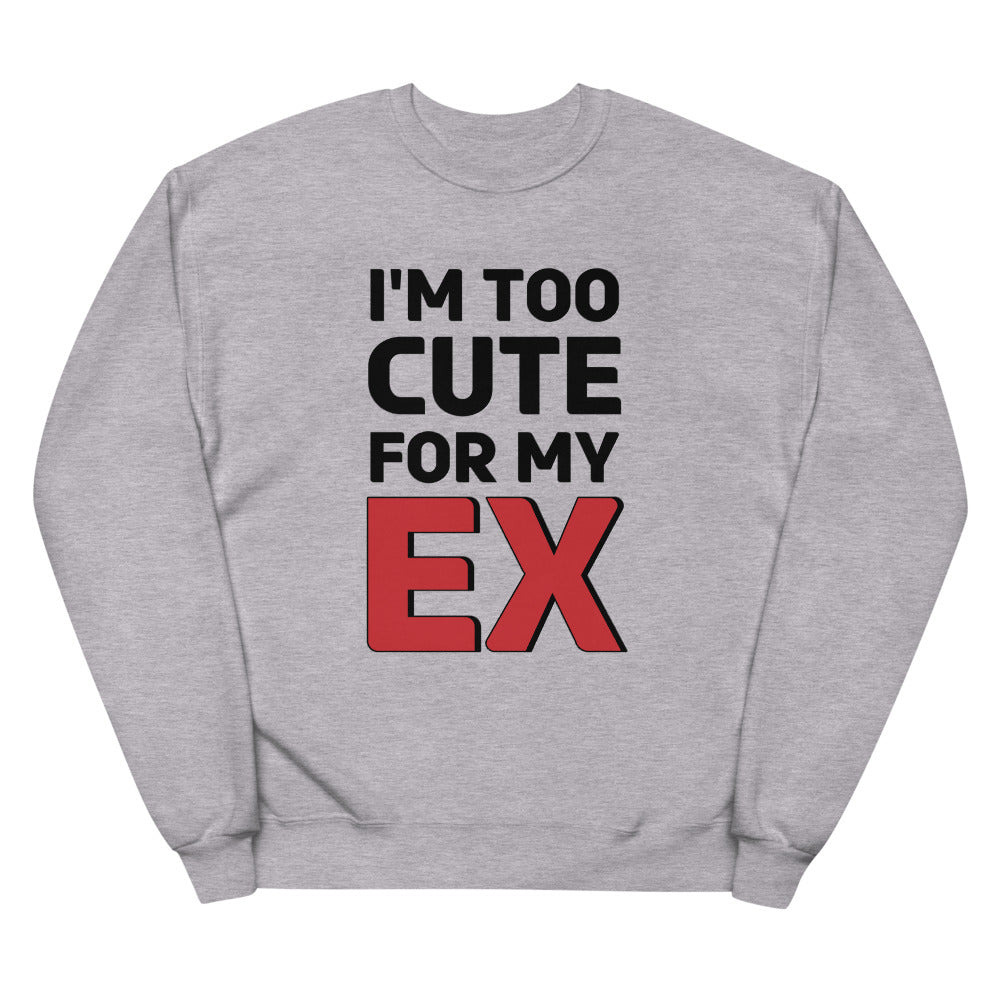 Unisex fleece sweatshirt